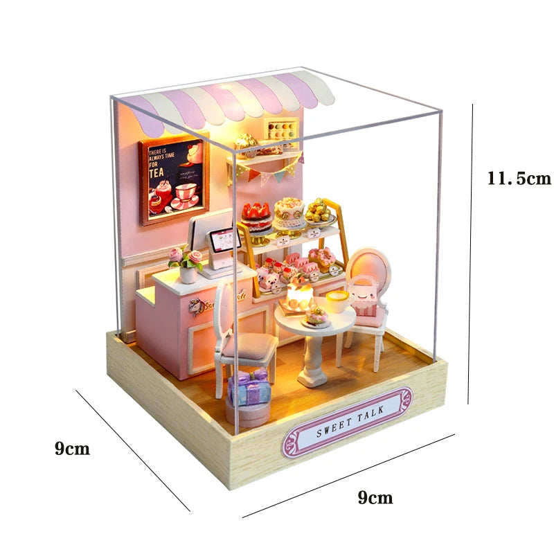NoeluxeTM DIY Moon Magic Dollhouse Kit
