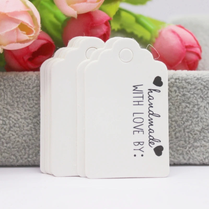 100pcs Label Tags with Strings