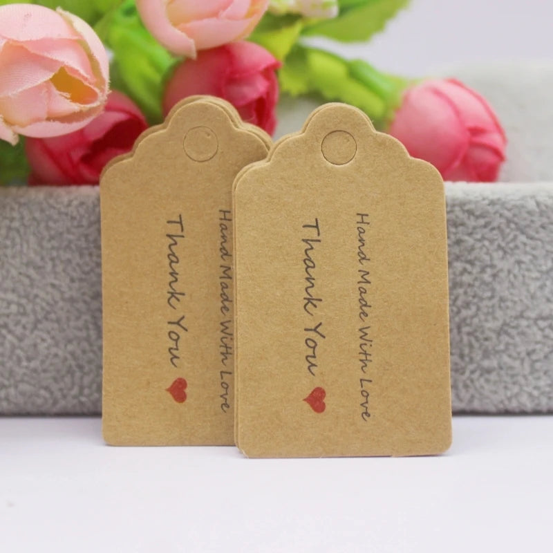 100pcs Label Tags with Strings