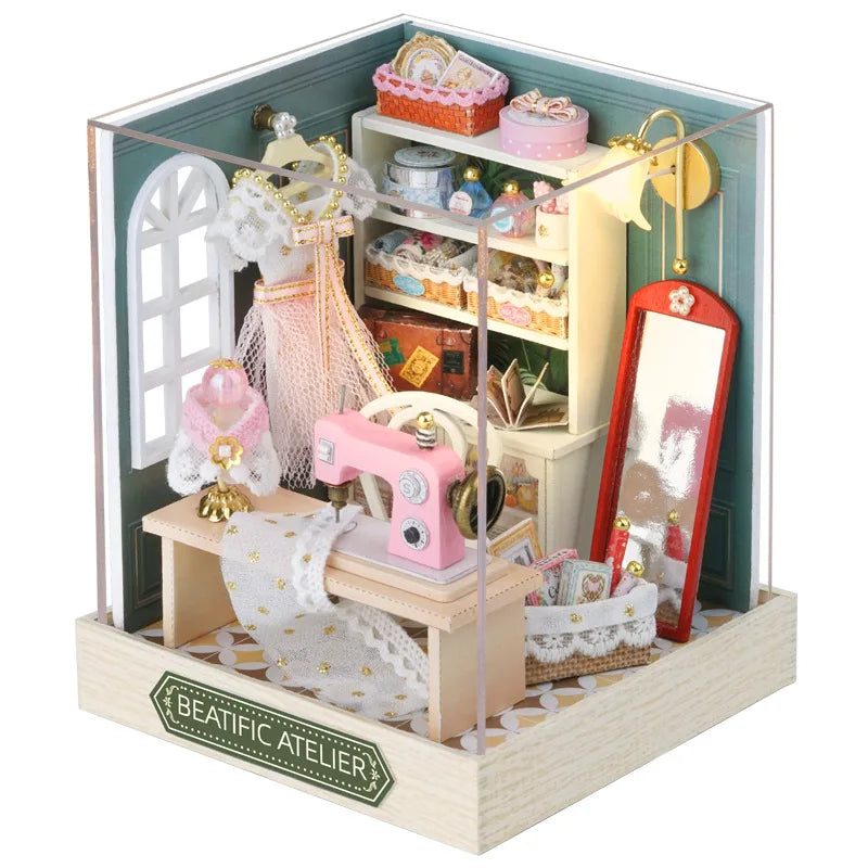NoeluxeTM DIY Moon Magic Dollhouse Kit