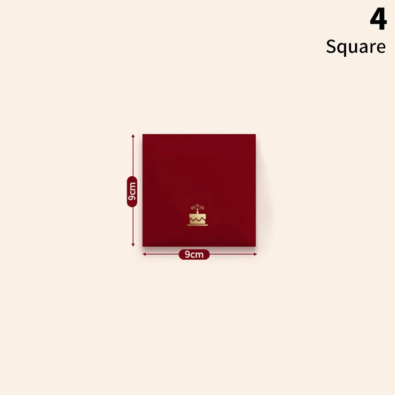 6pcs Chinese Red Envelope Set – Spring Festival Lucky Money Packets