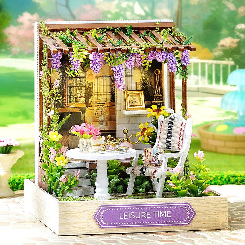 NoeluxeTM DIY Moon Magic Dollhouse Kit