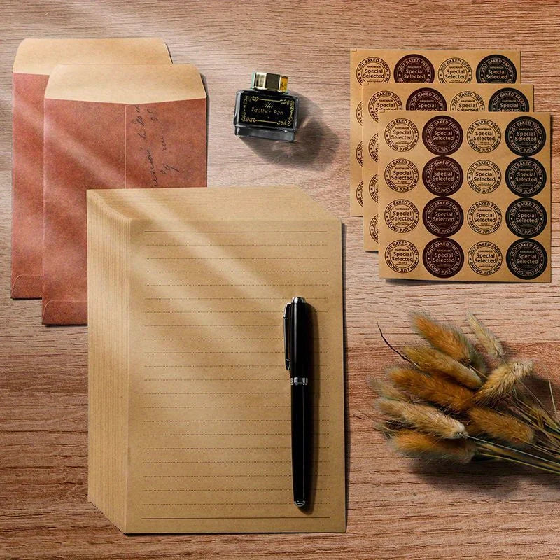 Vintage Kraft Paper Envelopes (10PCS)
