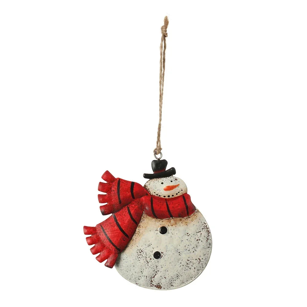 Nordic Christmas Iron Hanging Ornament