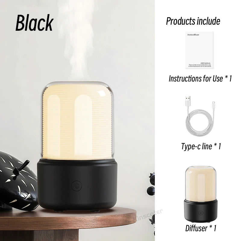 Mini USB Aroma Diffuser & Night Light