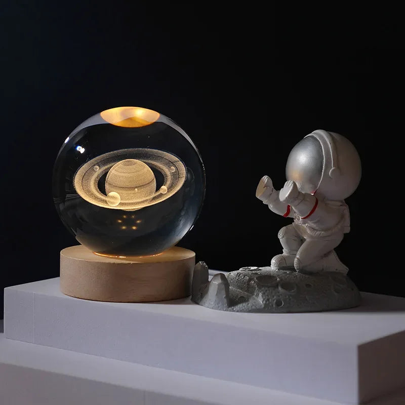 NoeluxeTM Moon Crystal Ball LED Night Light