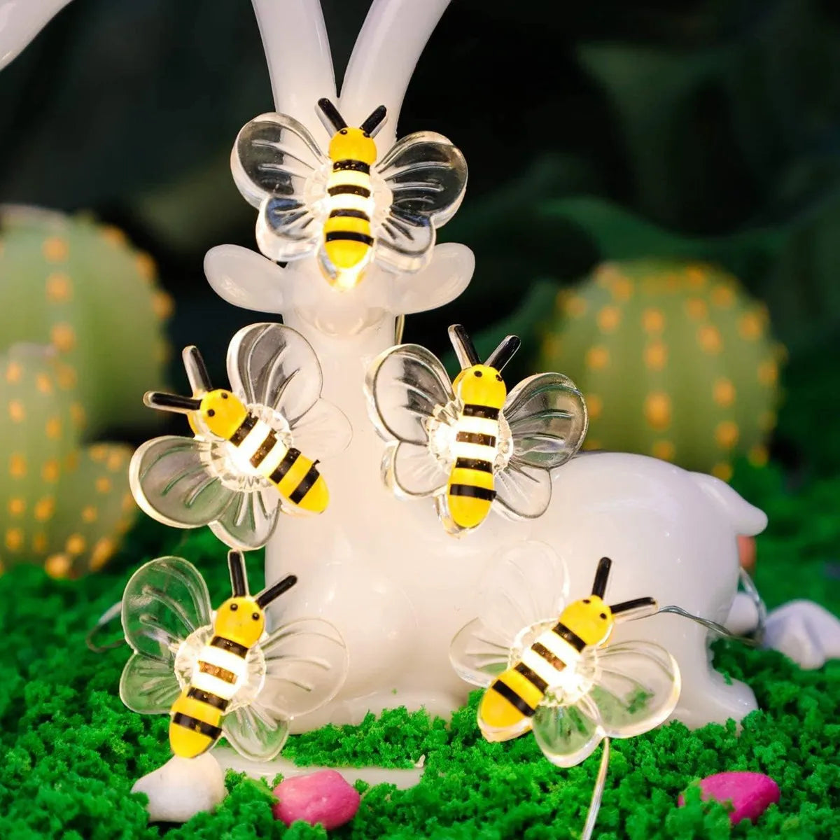 Battery Operated Bee String Lights