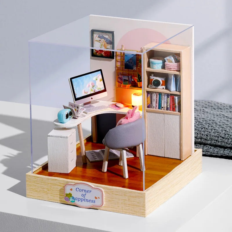 NoeluxeTM DIY Moon Magic Dollhouse Kit