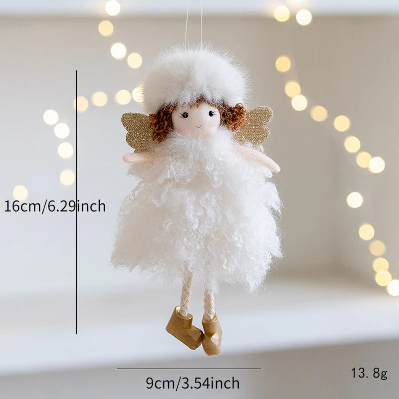 Christmas Mouse Ballet Angel Pendant