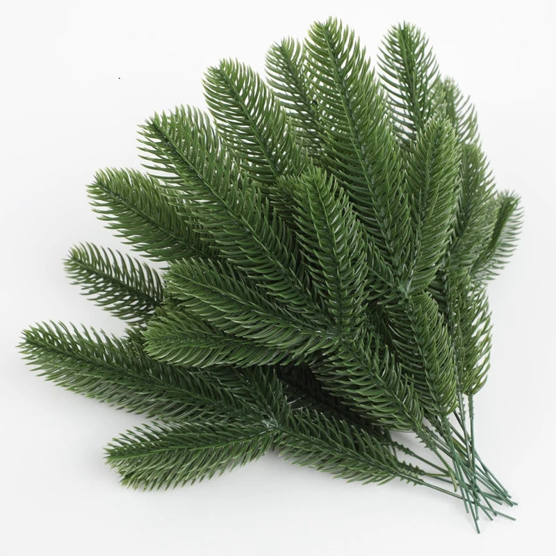 Artificial Pine & Berry Branches(10pcs)