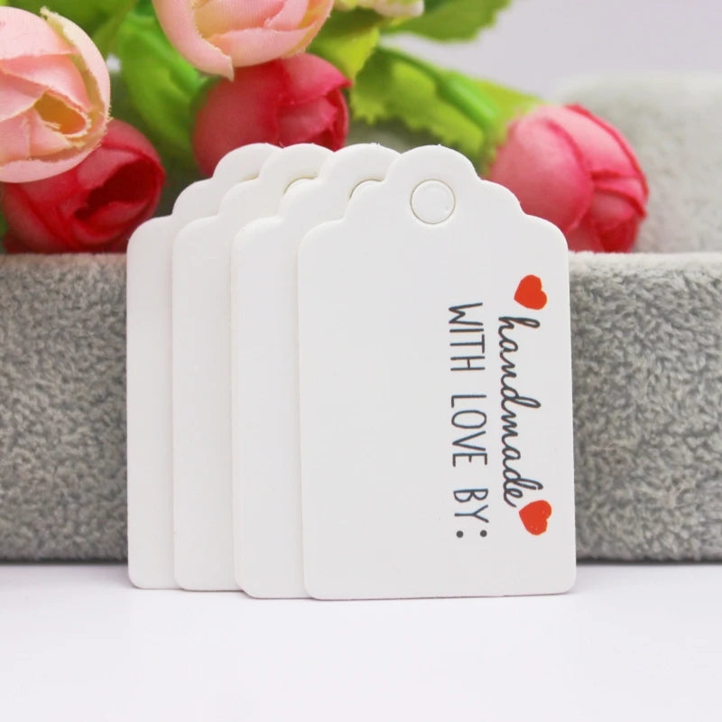 100pcs Label Tags with Strings