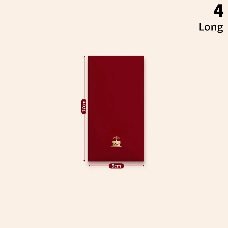 6pcs Chinese Red Envelope Set – Spring Festival Lucky Money Packets