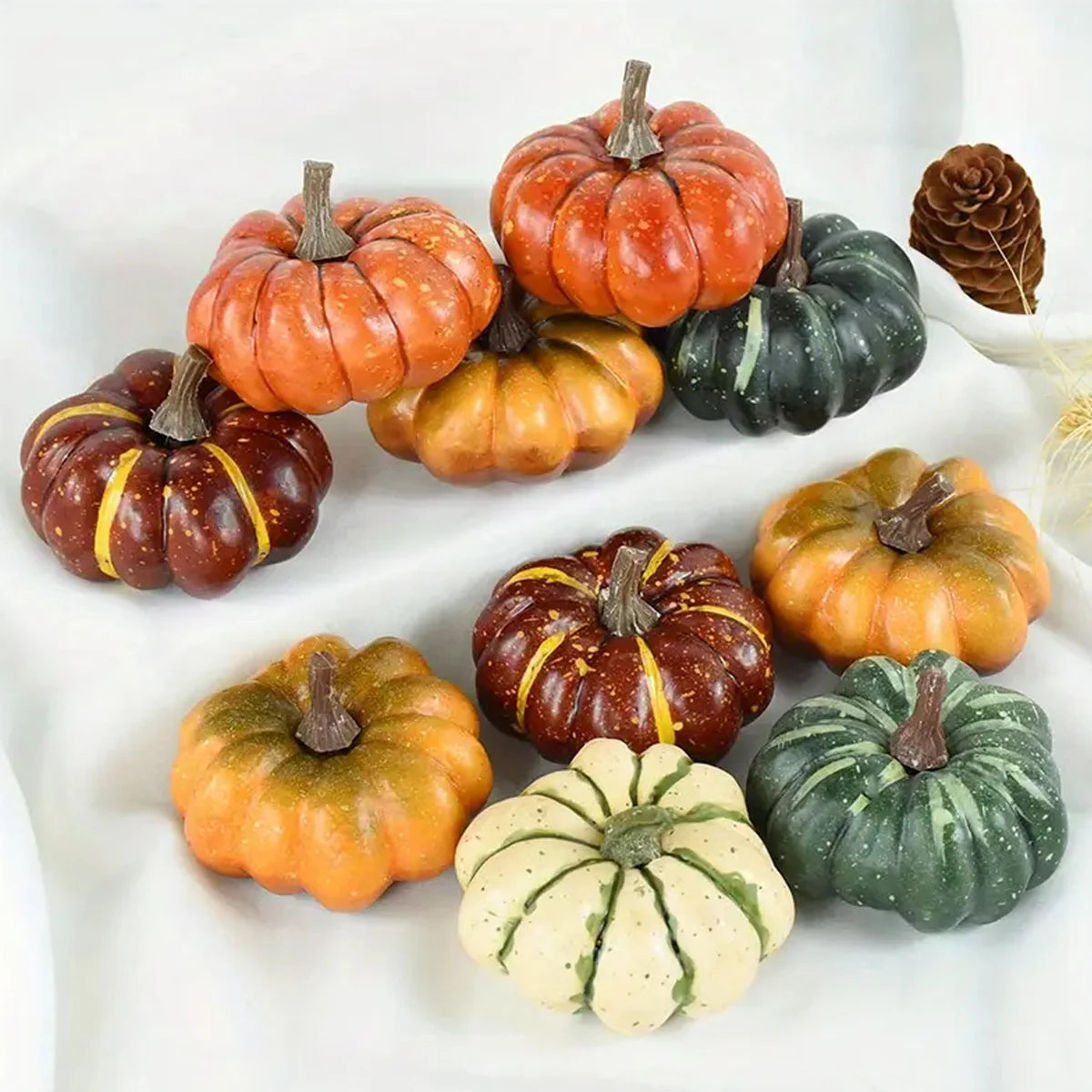 Artificial Pumpkin Set