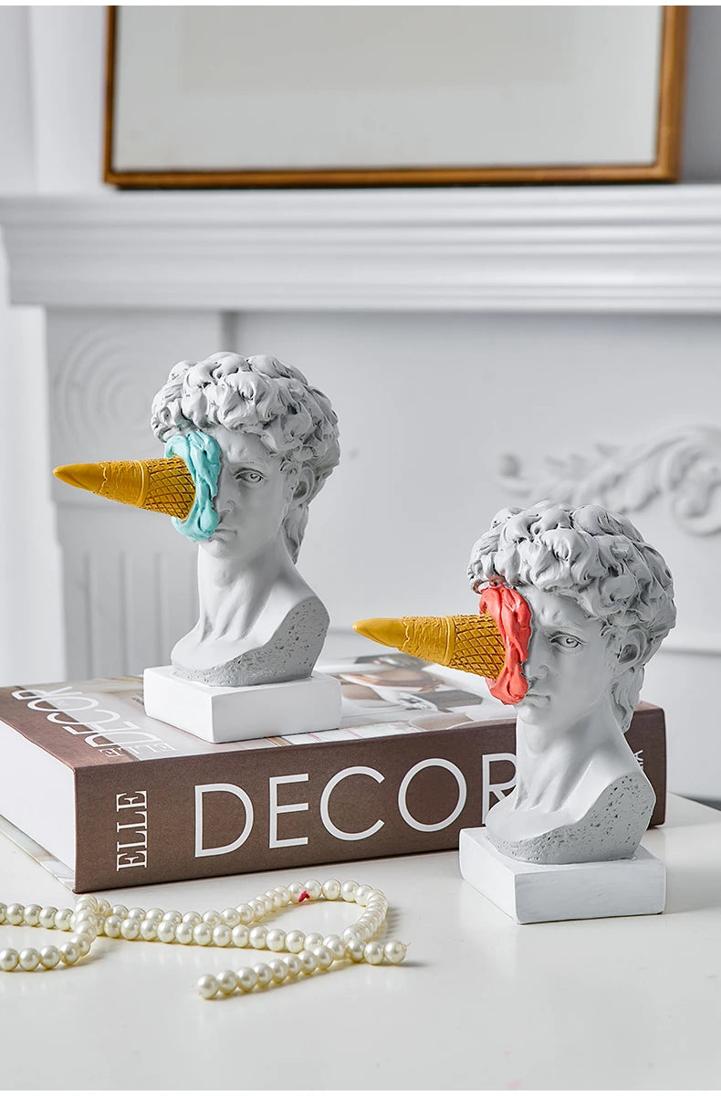 Ice Cream David Statue