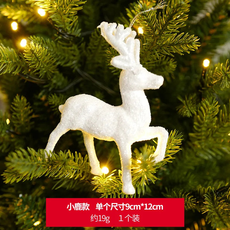 Snowflake, Angel & Deer Ornaments