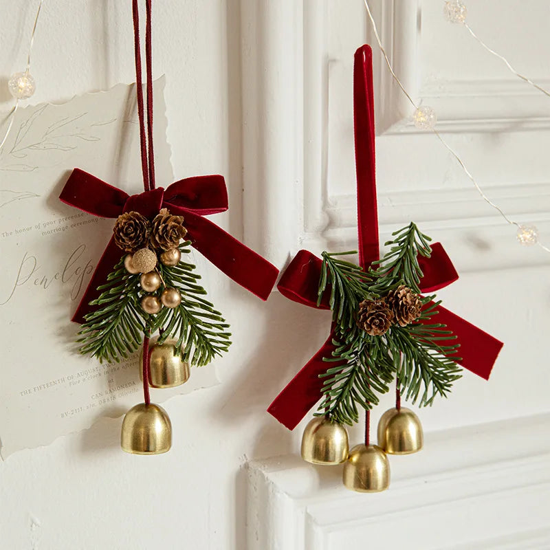 Christmas Jingle Bells Door Hanger Ornament