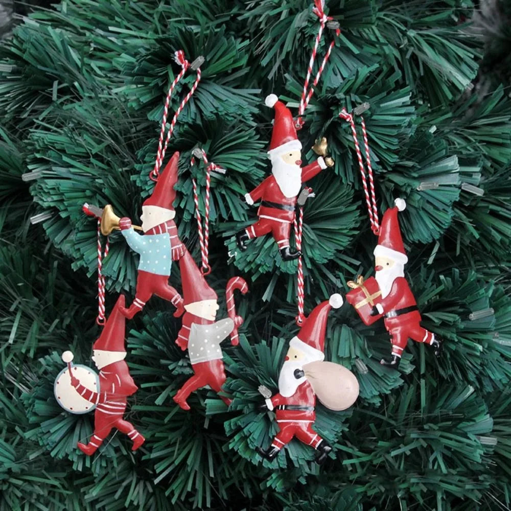 Nordic Christmas Iron Hanging Ornament
