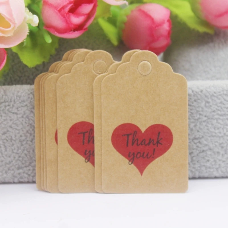 100pcs Label Tags with Strings