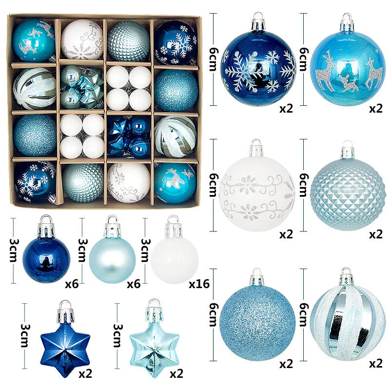 Christmas Ball Ornament Set