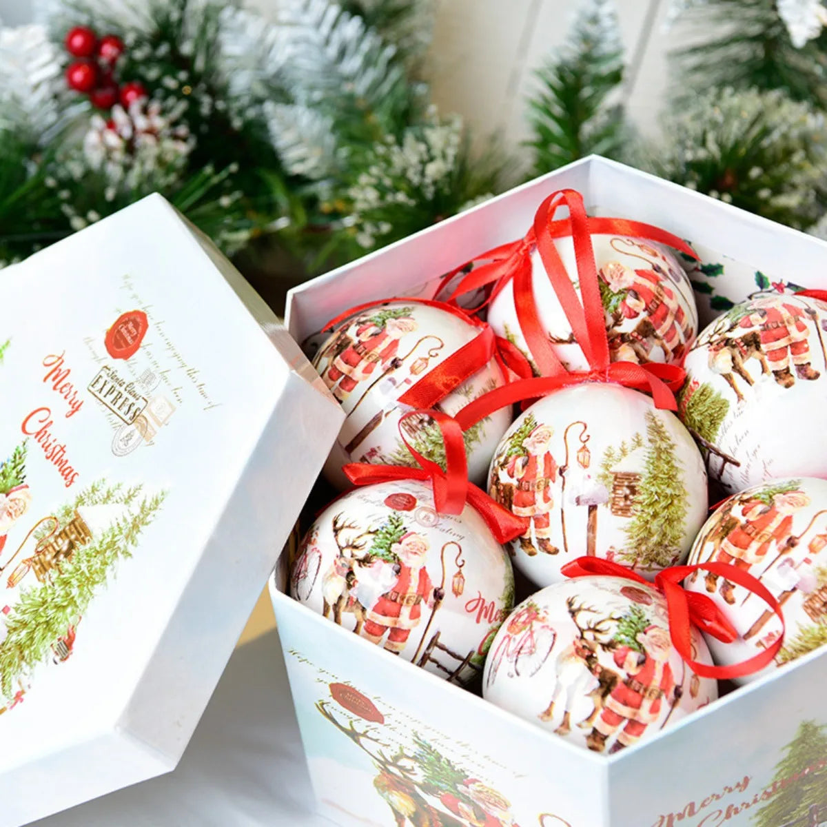 8cm Christmas Ball Ornament