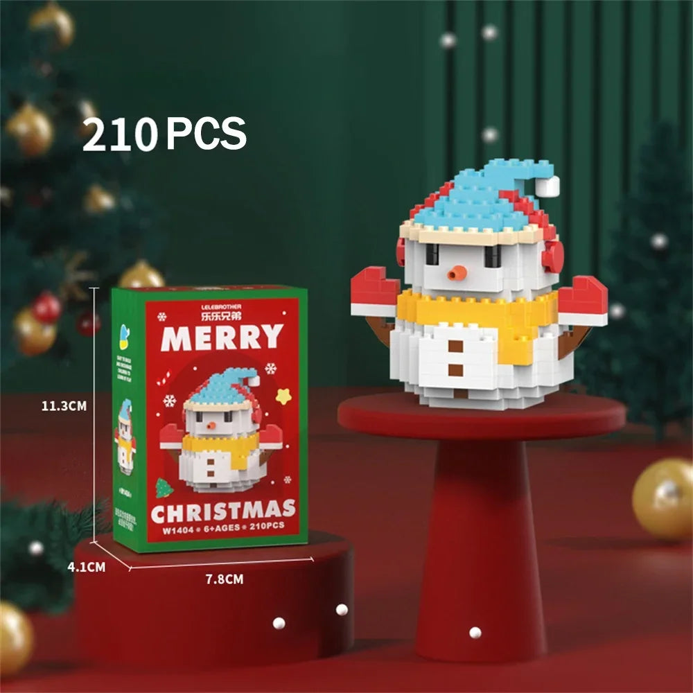 Christmas Micro Mini Building Blocks Toys
