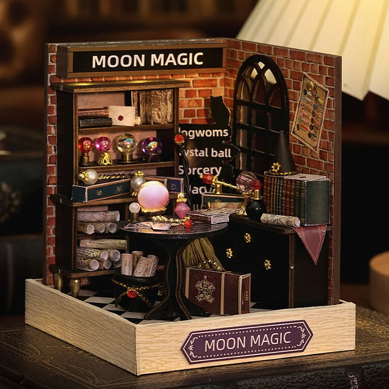 NoeluxeTM DIY Moon Magic Dollhouse Kit
