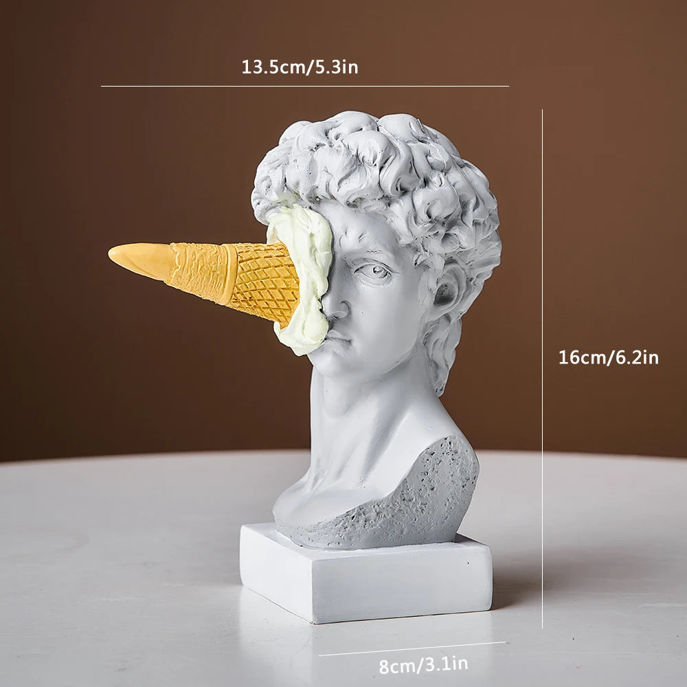Ice Cream David Statue