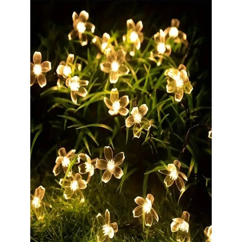 Solar Sakura String Lights