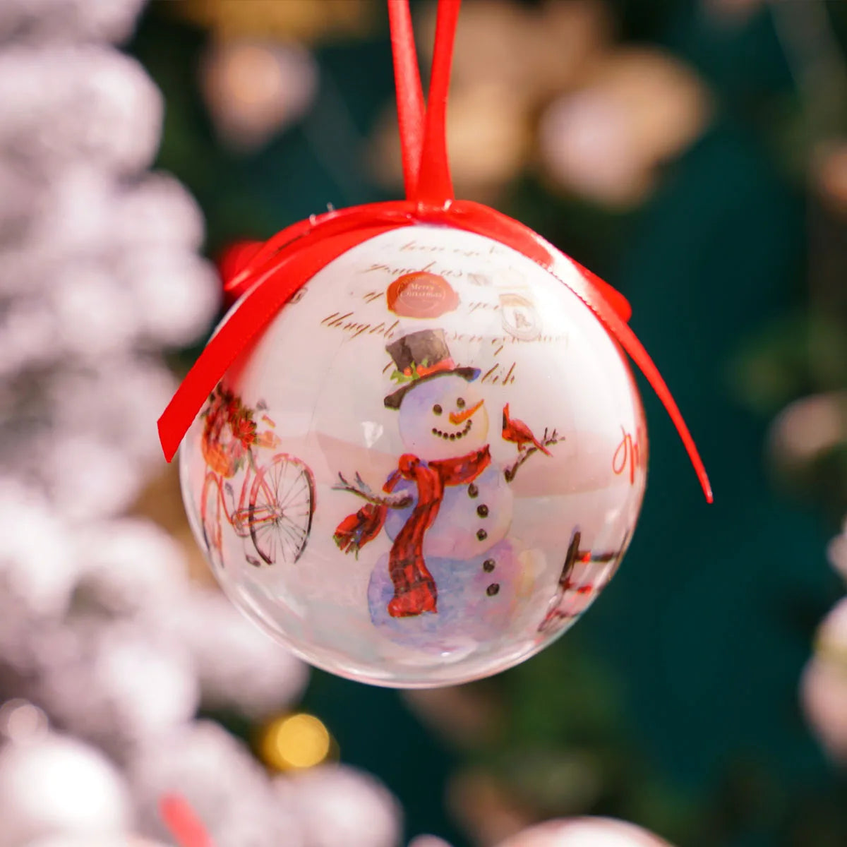 8cm Christmas Ball Ornament