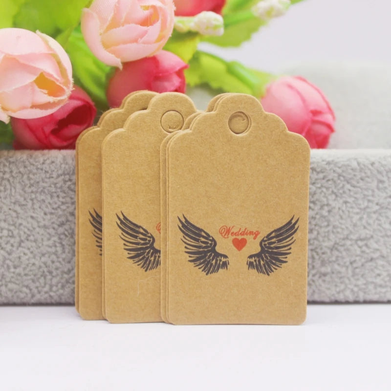 100pcs Label Tags with Strings