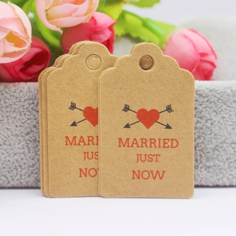 100pcs Label Tags with Strings
