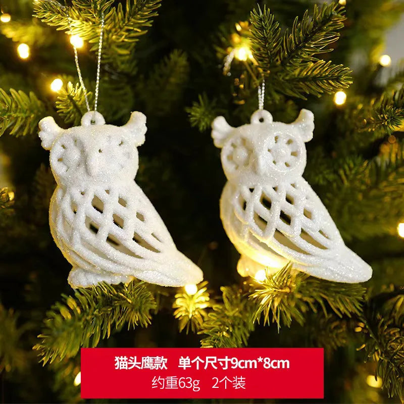 Snowflake, Angel & Deer Ornaments