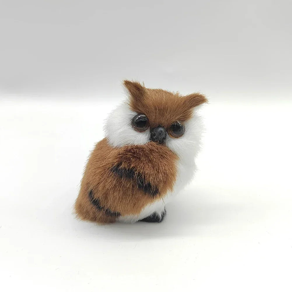Simulation Owl Plush Ornament
