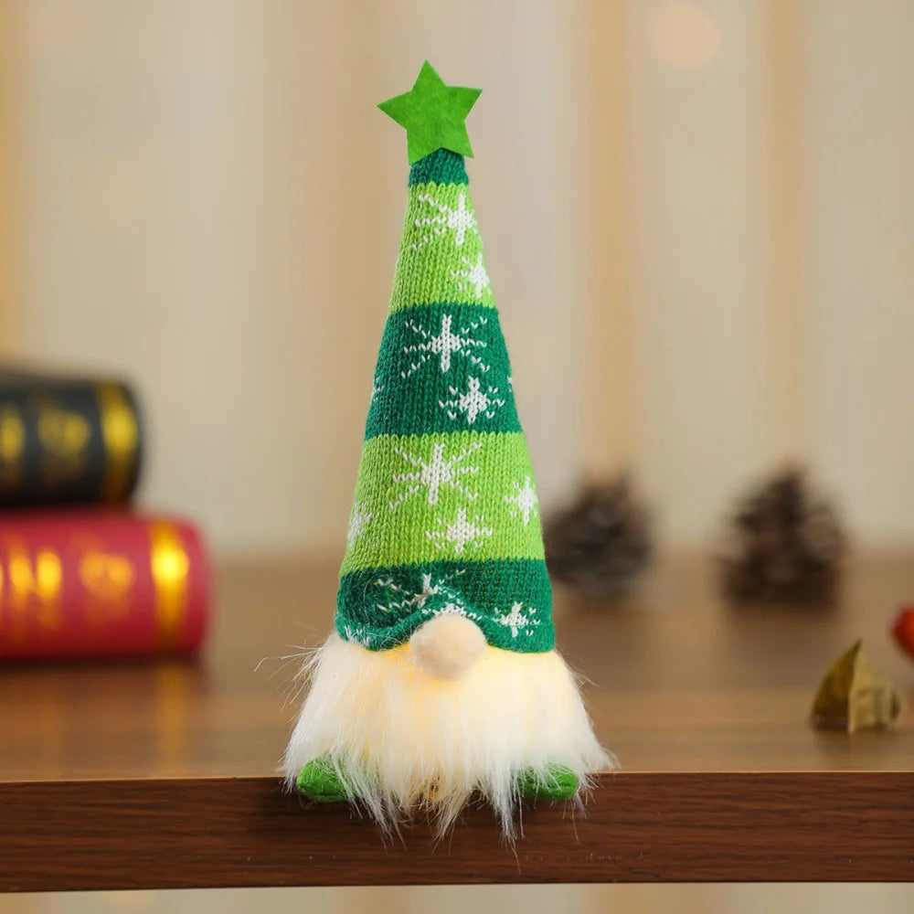 LED Christmas Gnome Doll