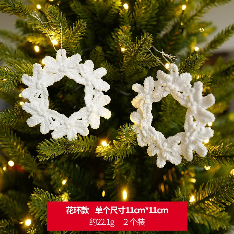 Snowflake, Angel & Deer Ornaments