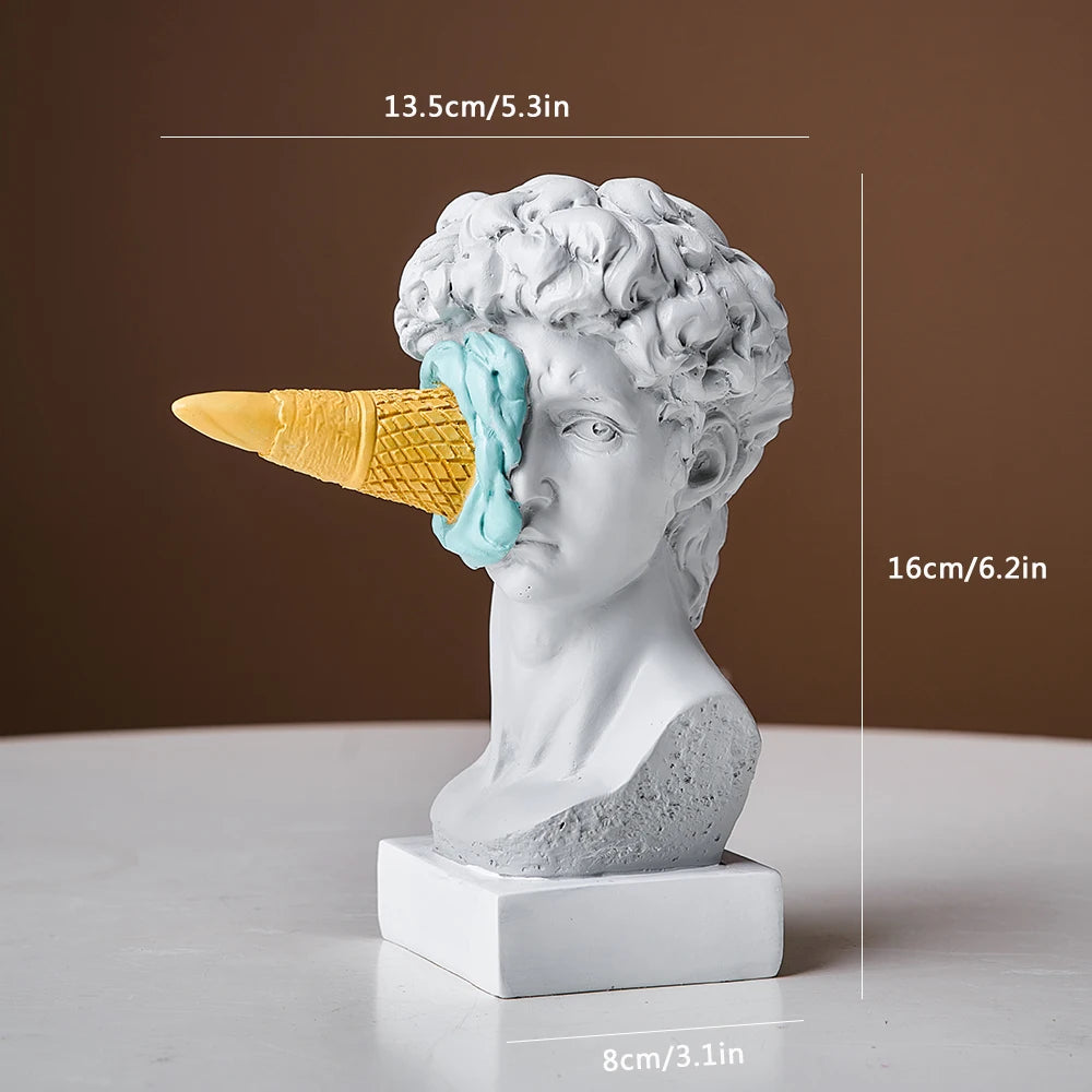 Ice Cream David Statue
