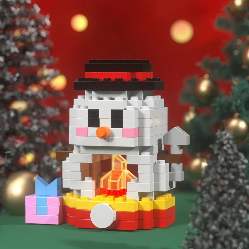 Christmas Micro Mini Building Blocks Toys