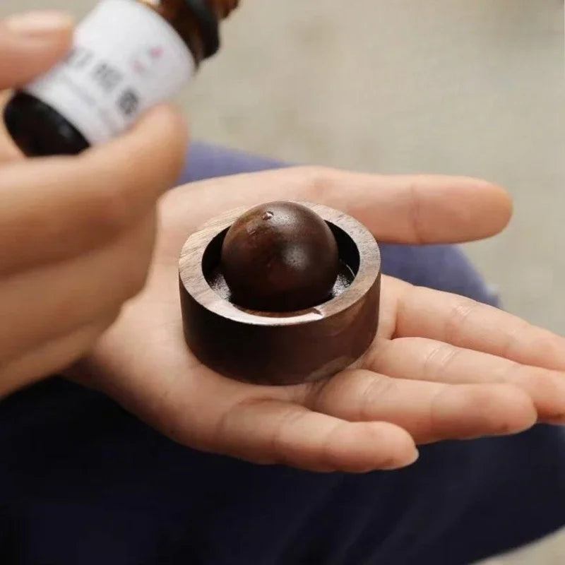 Solid Wood Aromatherapy Sphere