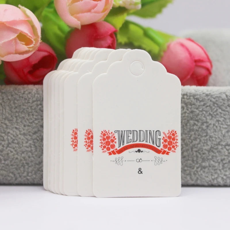 100pcs Label Tags with Strings