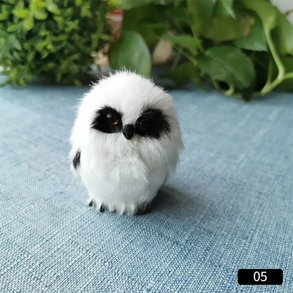 Simulation Owl Plush Ornament
