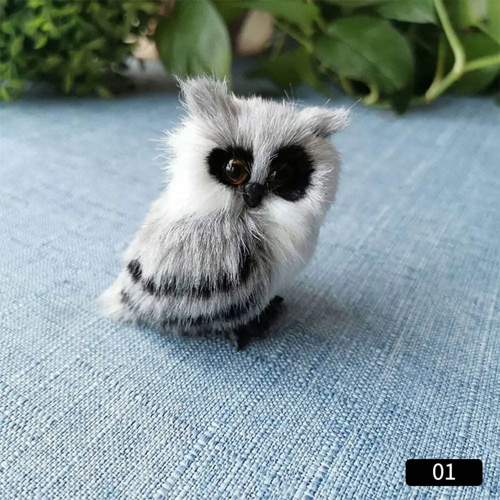 Simulation Owl Plush Ornament