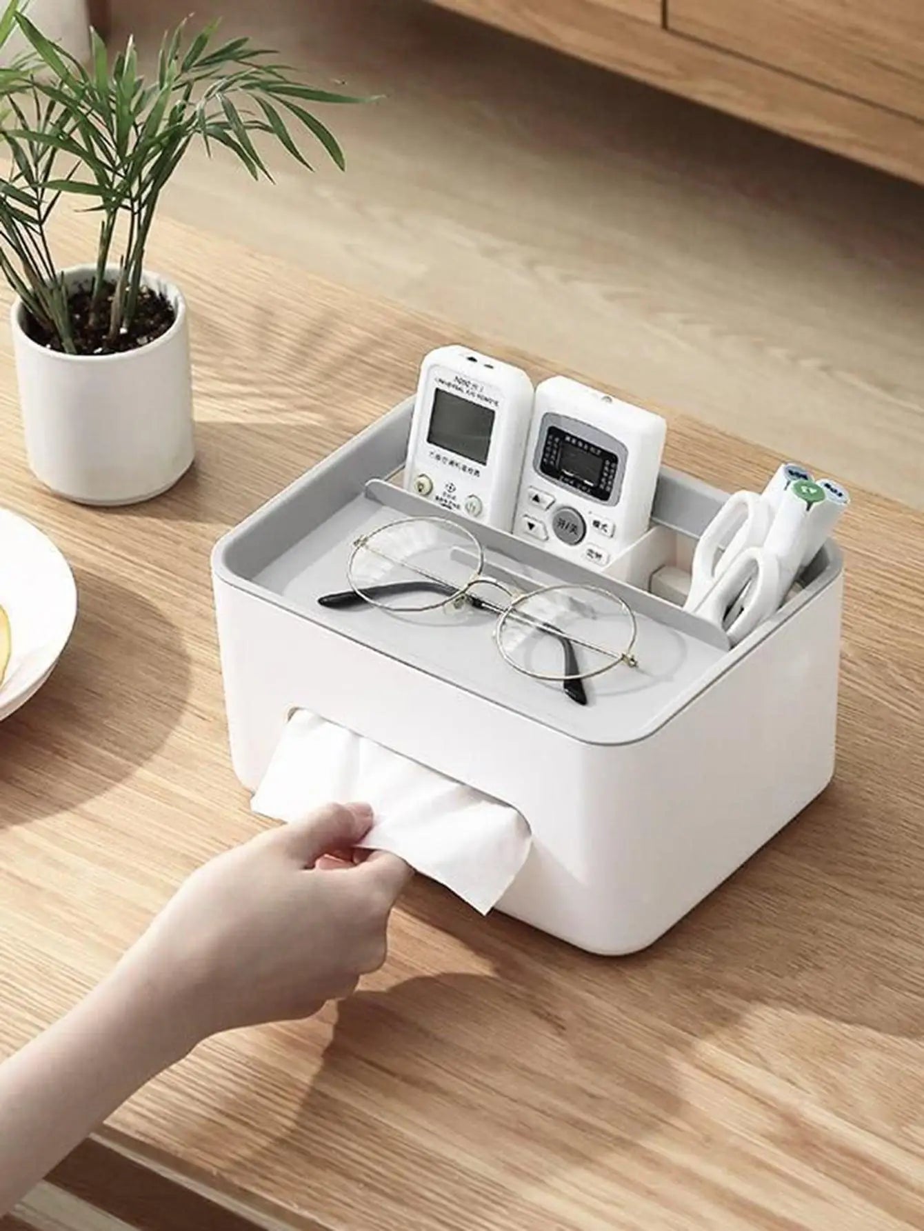 Multifunctional Tissue Storage Box
