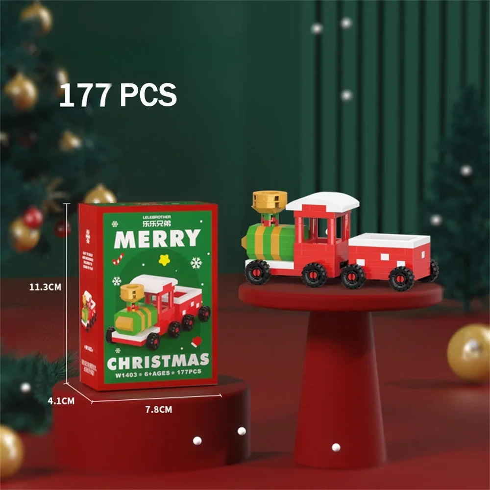 Christmas Micro Mini Building Blocks Toys