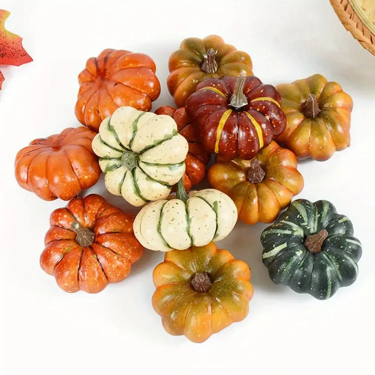 Artificial Pumpkin Set