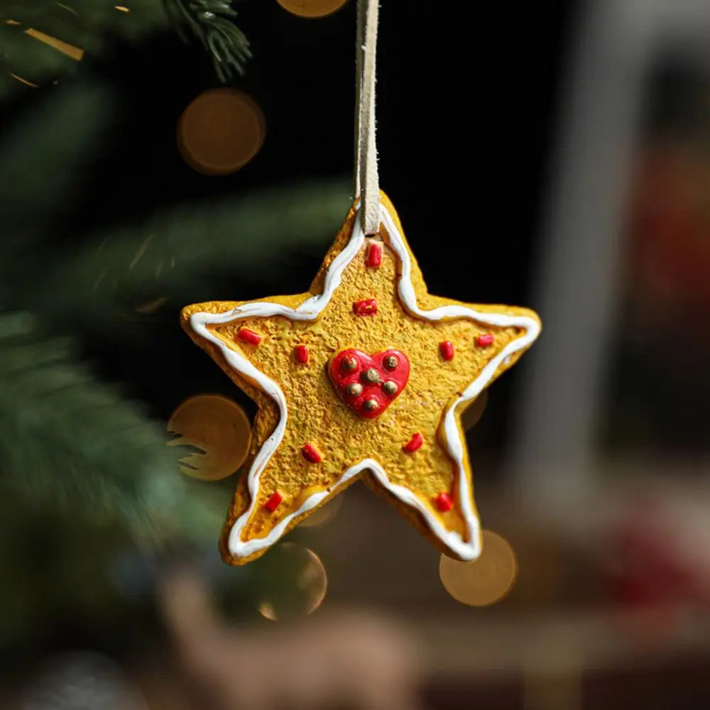 Christmas Resin Horse Pendant Ornament