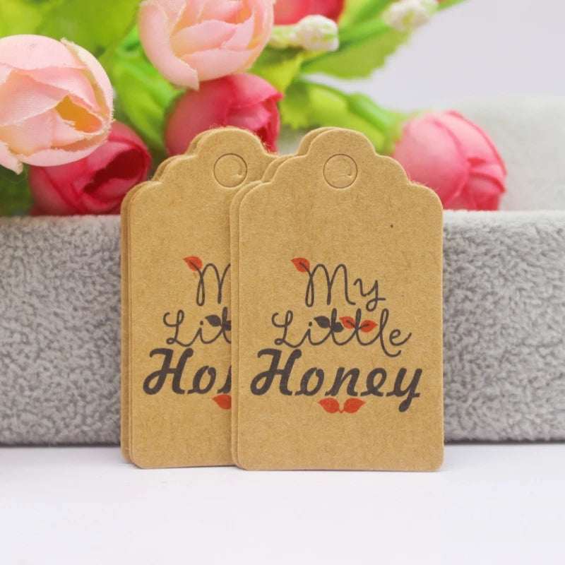 100pcs Label Tags with Strings