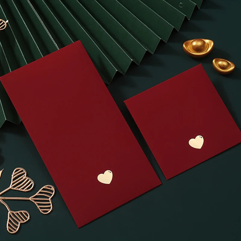 6pcs Chinese Red Envelope Set – Spring Festival Lucky Money Packets