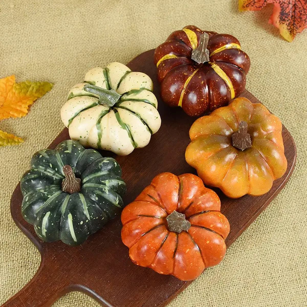 Artificial Pumpkin Set