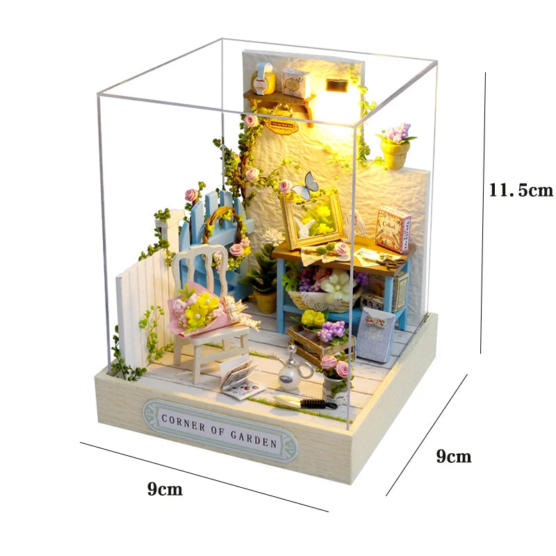 NoeluxeTM DIY Moon Magic Dollhouse Kit