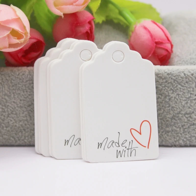 100pcs Label Tags with Strings